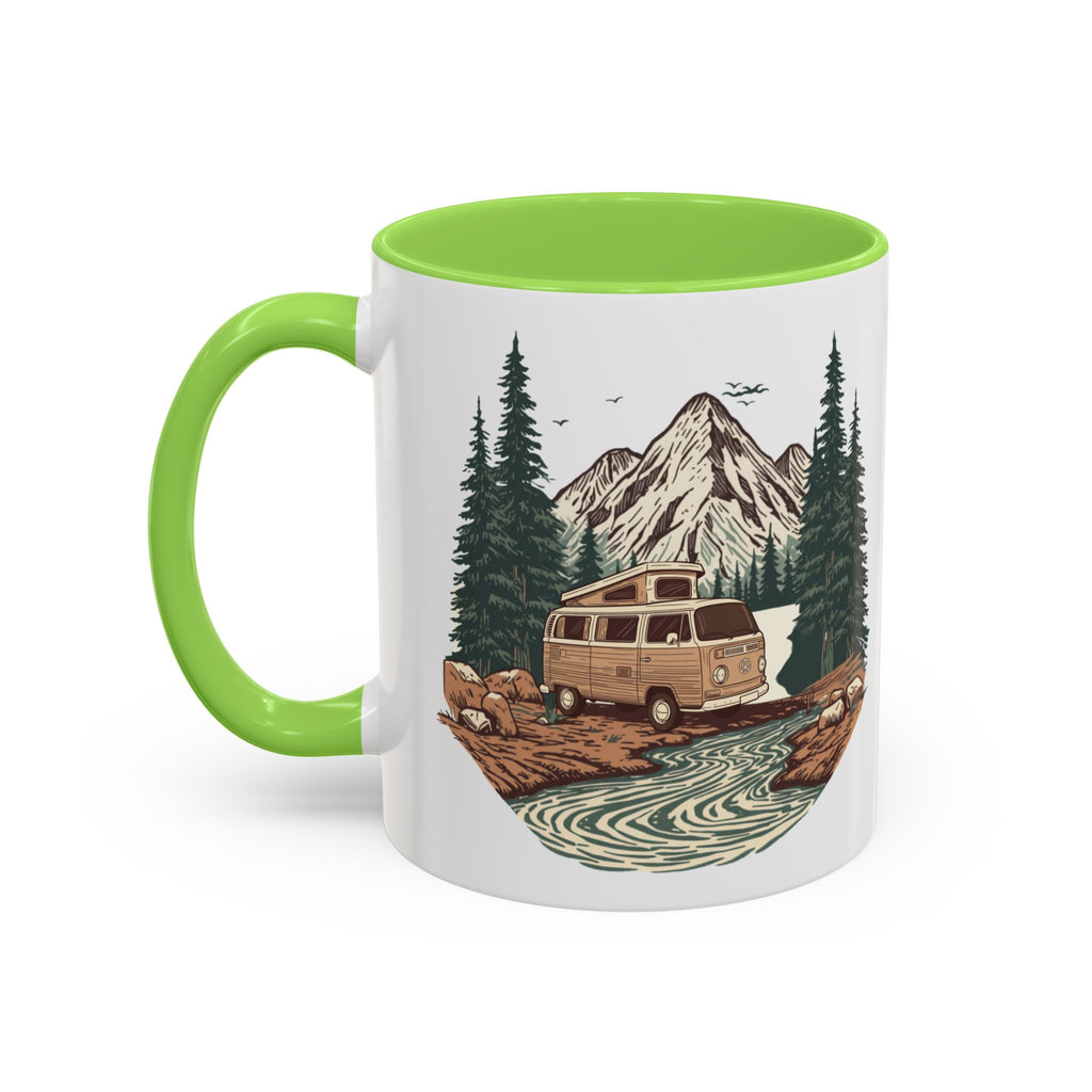 Campervan "Home, But Mobile" Ceramic Mug — 11oz / 15oz