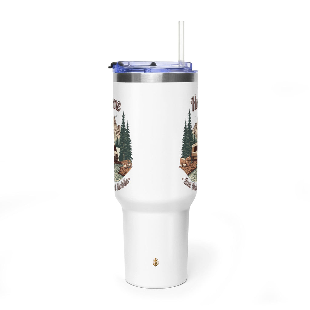 Adventure Van "Home, But Mobile" Tumbler — 40oz Stainless Steel