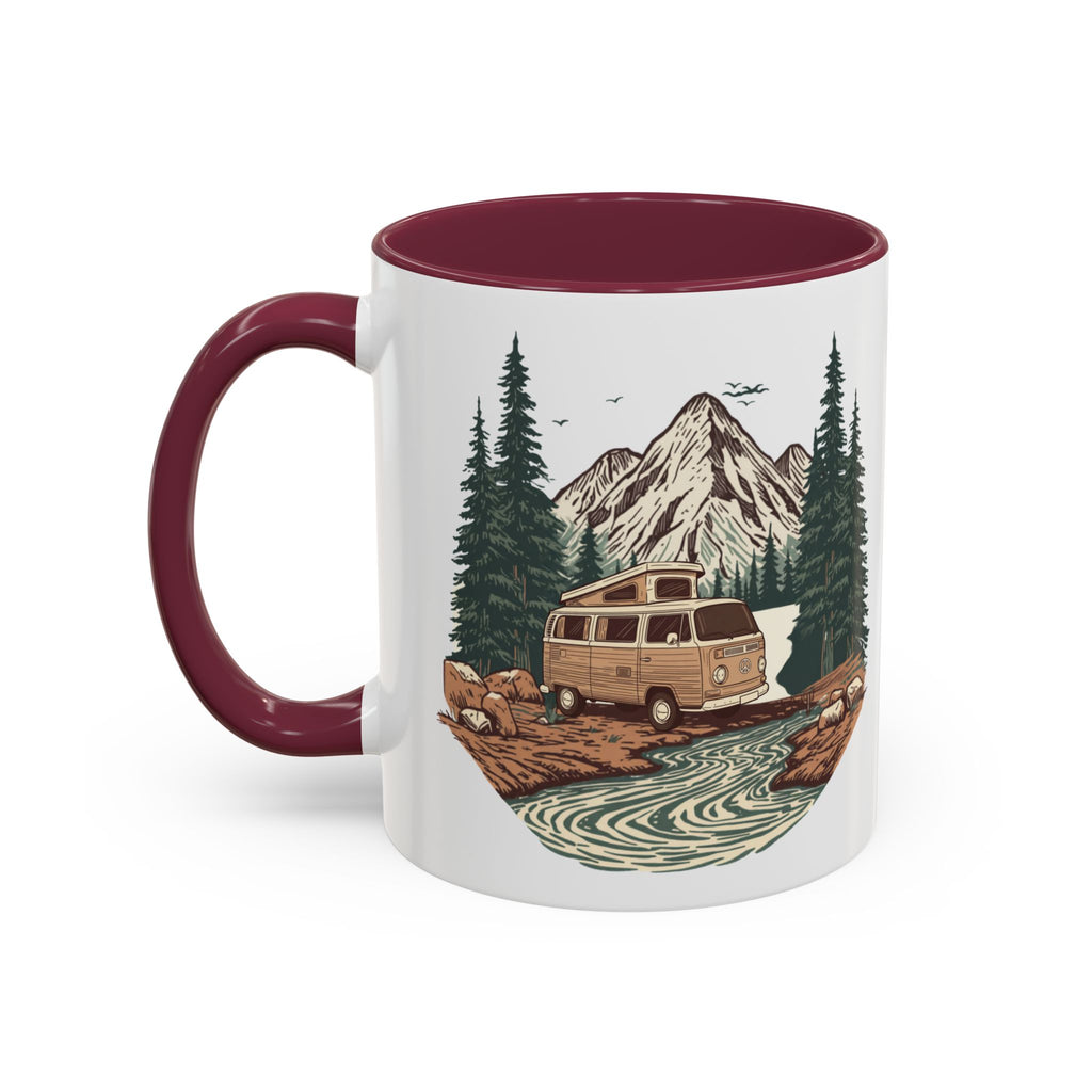 Campervan "Home, But Mobile" Ceramic Mug — 11oz / 15oz