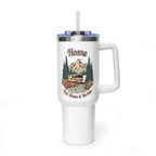 Modern Class A Motorhome "Home, But Mobile" Tumbler — 40oz Stainless Steel