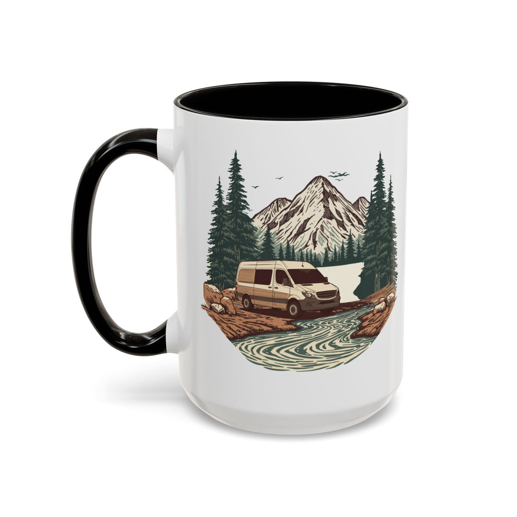 Adventure Van "Home, But Mobile" Ceramic Mug — 11oz / 15oz