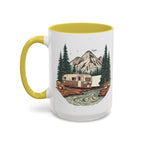 Travel Trailer "Home, But Mobile" Ceramic Mug — 11oz / 15oz
