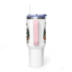 Vintage Class C Motorhome "Home, But Mobile" Tumbler — 40oz Stainless Steel