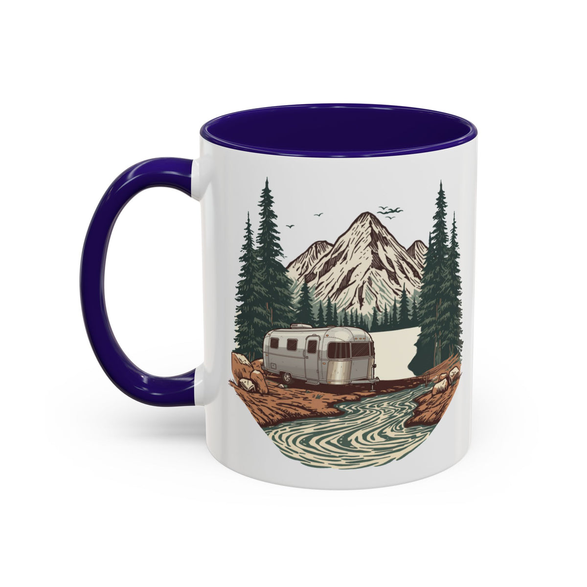 Silver Bullet Trailer "Home, But Mobile" Ceramic Mug — 11oz / 15oz
