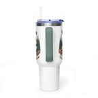 Vintage Class C Motorhome "Home, But Mobile" Tumbler — 40oz Stainless Steel