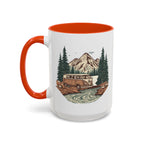 Hippy Van "Home, But Mobile" Ceramic Mug — 11oz / 15oz