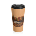 (Orange) Pumpkin Patch Modern Class A Motorhome Travel Mug — 15oz Stainless Steel