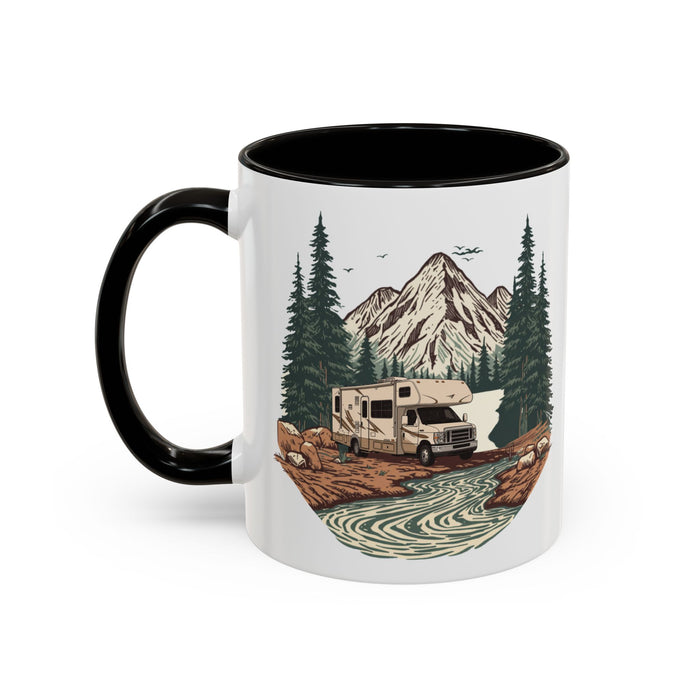 Modern Class C Motorhome "Home, But Mobile" Ceramic Mug — 11oz / 15oz