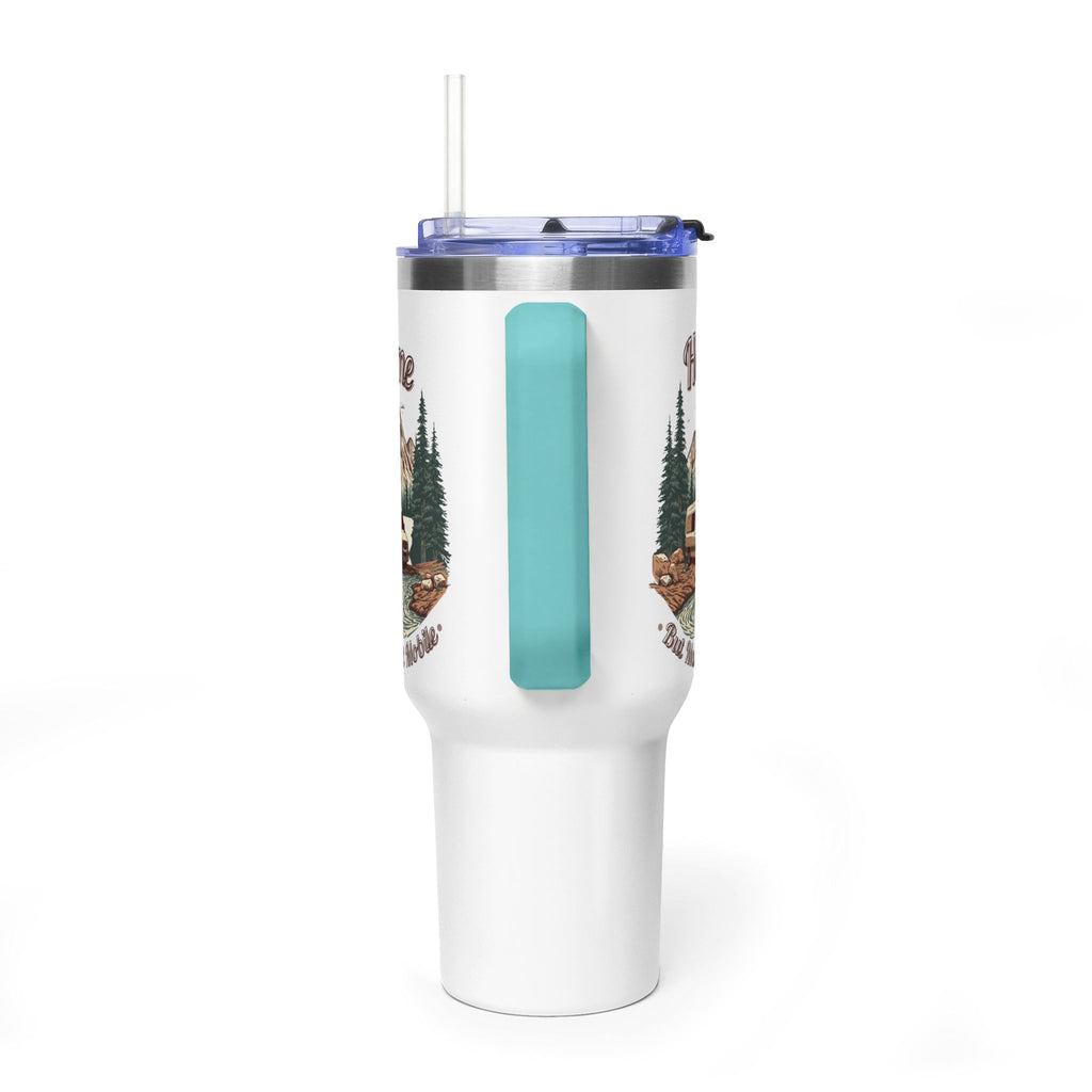 Adventure Van "Home, But Mobile" Tumbler — 40oz Stainless Steel