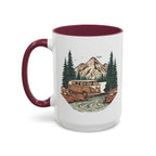 Hippy Van "Home, But Mobile" Ceramic Mug — 11oz / 15oz